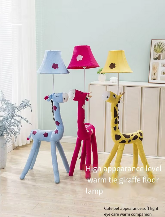 Enchanting Character LED Floor Lamp - Melman Giraffe (Pink) Medium size