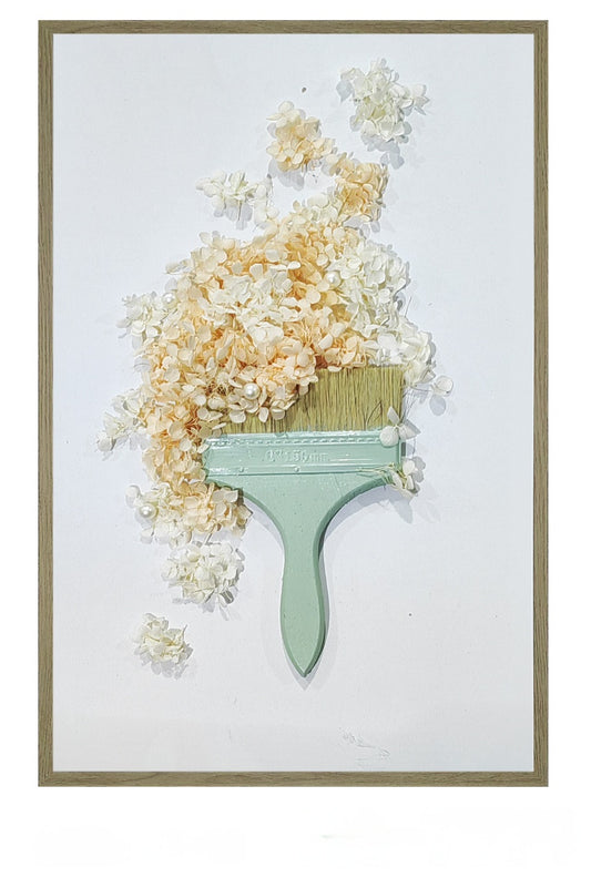 Eye-Catching 3D Frame - Paint Brush Art 3 designs available
