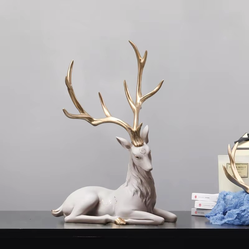 Large size Luxury Elk Sculpture